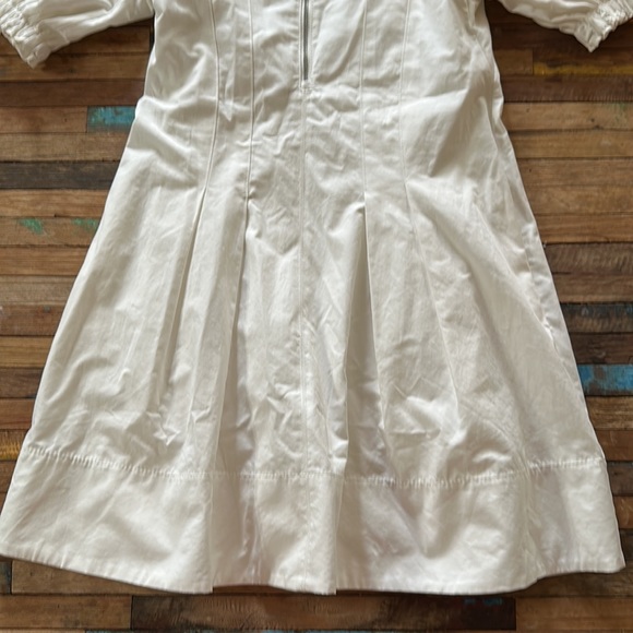Proenza Schouler White Linnen Mini Dress Sz 4 **NWT** - Picture 4 of 12